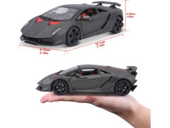 Bburago Plus Lamborghini Sesto Elemento 1:24 šedá metalíza