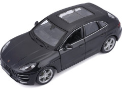 Bburago Plus Porsche Macan 1:24 černá