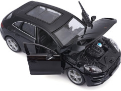 Bburago Plus Porsche Macan 1:24 černá