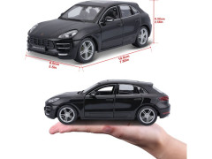 Bburago Plus Porsche Macan 1:24 černá