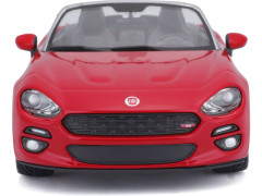 Bburago Plus Fiat 124 Spider 1:24 červená