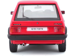 Bburago Volkswagen Golf MK1 GTI 1:24 červená