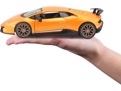 Bburago Lamborghini Huracan Performante 1:24 oranžová metalíza
