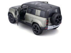 Bburago Land Rover Defender 110 1:24 zelená metalíza