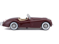 Bburago Jaguar XK 120 Roadster 1951 1:24 červená