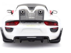 Bburago Porsche 918 Weissach 1:24 bílá