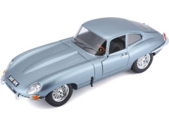 Bburago Jaguar E-type Coupe 1:18 světle modrá metalíza