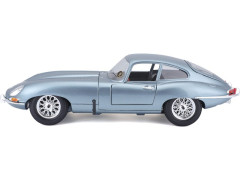 Bburago Jaguar E-type Coupe 1:18 světle modrá metalíza