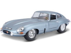Bburago Jaguar E-type Coupe 1:18 světle modrá metalíza