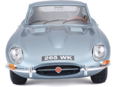 Bburago Jaguar E-type Coupe 1:18 světle modrá metalíza