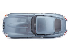 Bburago Jaguar E-type Coupe 1:18 světle modrá metalíza