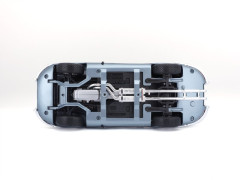 Bburago Jaguar E-type Coupe 1:18 světle modrá metalíza