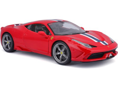 Bburago Ferrari 458 Speciale 1:18 červená