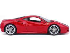 Bburago Ferrari 488 GTB 1:18 červená