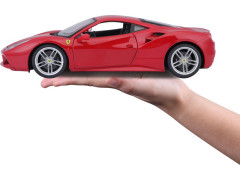 Bburago Ferrari 488 GTB 1:18 červená