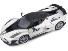 Bburago Ferrari FXX-K EVO No.70 1:18 bílá/černá
