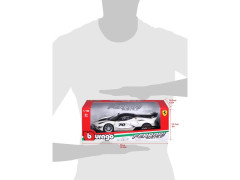 Bburago Ferrari FXX-K EVO No.70 1:18 bílá/černá
