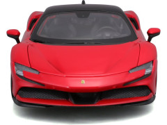 Bburago Ferrari SF90 Stradale 1:18 červená