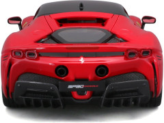 Bburago Ferrari SF90 Stradale 1:18 červená
