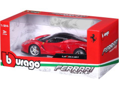 Bburago Ferrari LaFerrari 1:24 červená