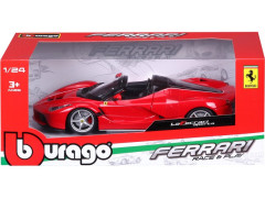 Bburago Ferrari LaFerrari Aperta 1:24 červená