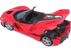 Bburago Ferrari LaFerrari Aperta 1:24 červená