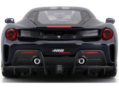 Bburago Ferrari 488 Pista 1:24 tmavě modrá