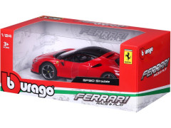 Bburago Ferrari SF90 Stradale 1:24 červená
