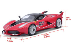 Bburago Ferrari FXX K 1:24 červená