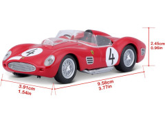 Bburago Signature Ferrari Testa Rosa 1:43 #4