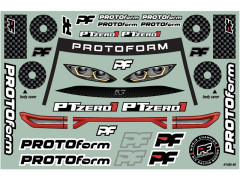 PROTOform karosérie 1:10 PTzero1 lehká nenabarvená (0.65mm) 190mm