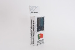 Kovové Beadlock CNC disky 1.9 PT Wave Black/Black, 2ks