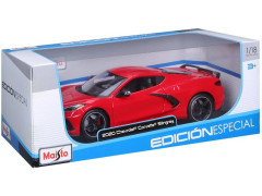 Maisto Chevrolet Corvette Stingray 2020 1:18 červená