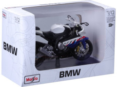 Maisto BMW S 1000 RR 1:12 se stojánkem