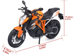 Maisto KTM 1290 Super Duke R 1:12 se stojánkem