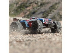 Arrma Kraton 6S V6 BLX 1:8 4WD RTR modrá/růžová