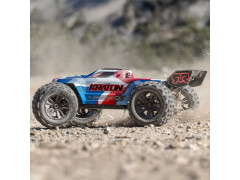 Arrma Kraton 6S V6 BLX 1:8 4WD RTR modrá/růžová