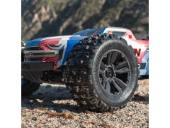 Arrma Kraton 6S V6 BLX 1:8 4WD RTR modrá/růžová
