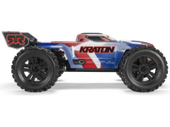 Arrma Kraton 6S V6 BLX 1:8 4WD RTR modrá/růžová