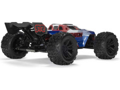 Arrma Kraton 6S V6 BLX 1:8 4WD RTR modrá/růžová