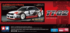 Tamiya (47511)  Audi 90 quattro Racing PB (TT02) lakovaná karoserie (11)