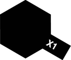 Tamiya X1 23ml Black