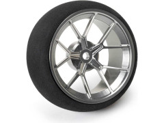 Spektrum volant vysílače hliníkový, paprskový, šedý Gun Metal