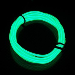 TRON LED Wire Light Tube Kit - zelená