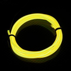 TRON LED Wire Light Tube Kit - žlutá