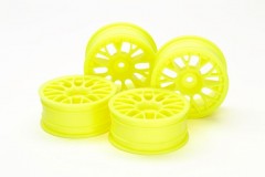 (54850) 24mm Med-Narrow Mesh Wheels Yellow/Offset +2 (4Pcs)